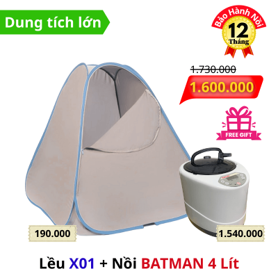 Lều Xông Hơi x01 VÀ Nồi xông hơi (10)