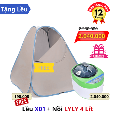 Lều Xông Hơi x01 VÀ Nồi xông hơi (11)